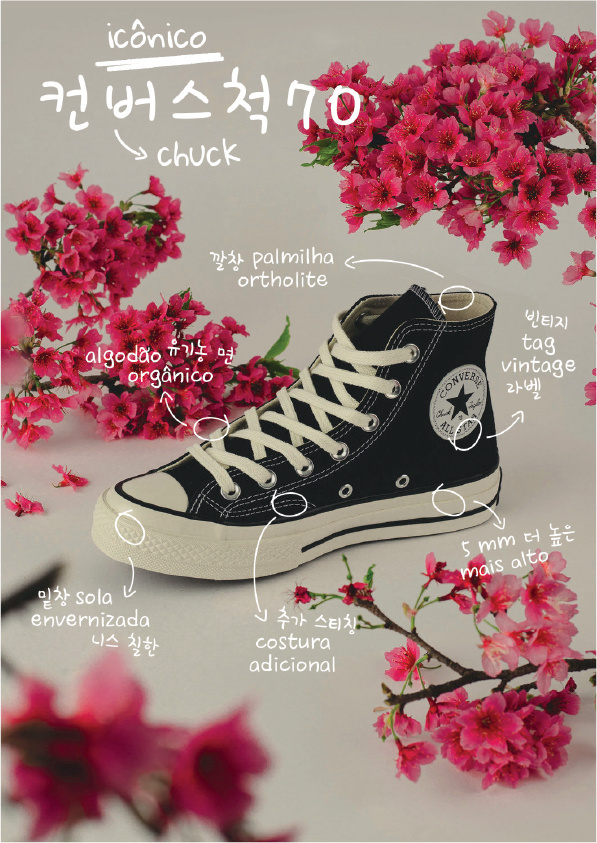 Iconic Chuck 70 | 22' Campaign chuck 70 converse all star graphic design kdrama key visual marketing campaign sneaker sneaker campaign