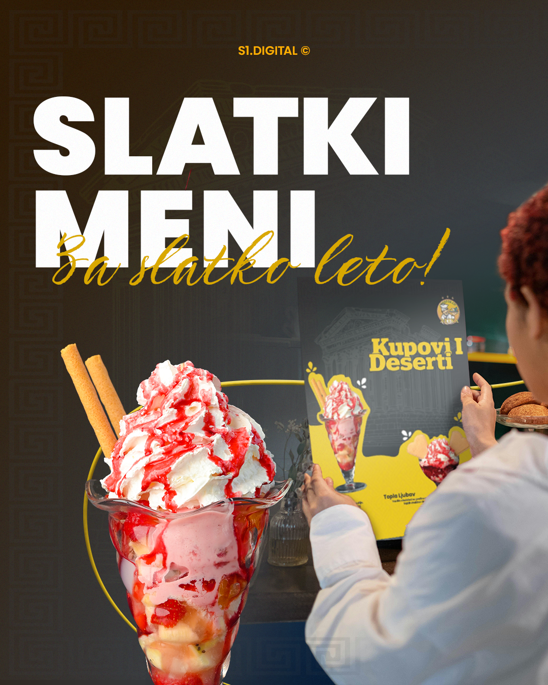 Slatki meni dizajn – dizajn koji se jede očima 🍰 graphic design illustration menui restourant