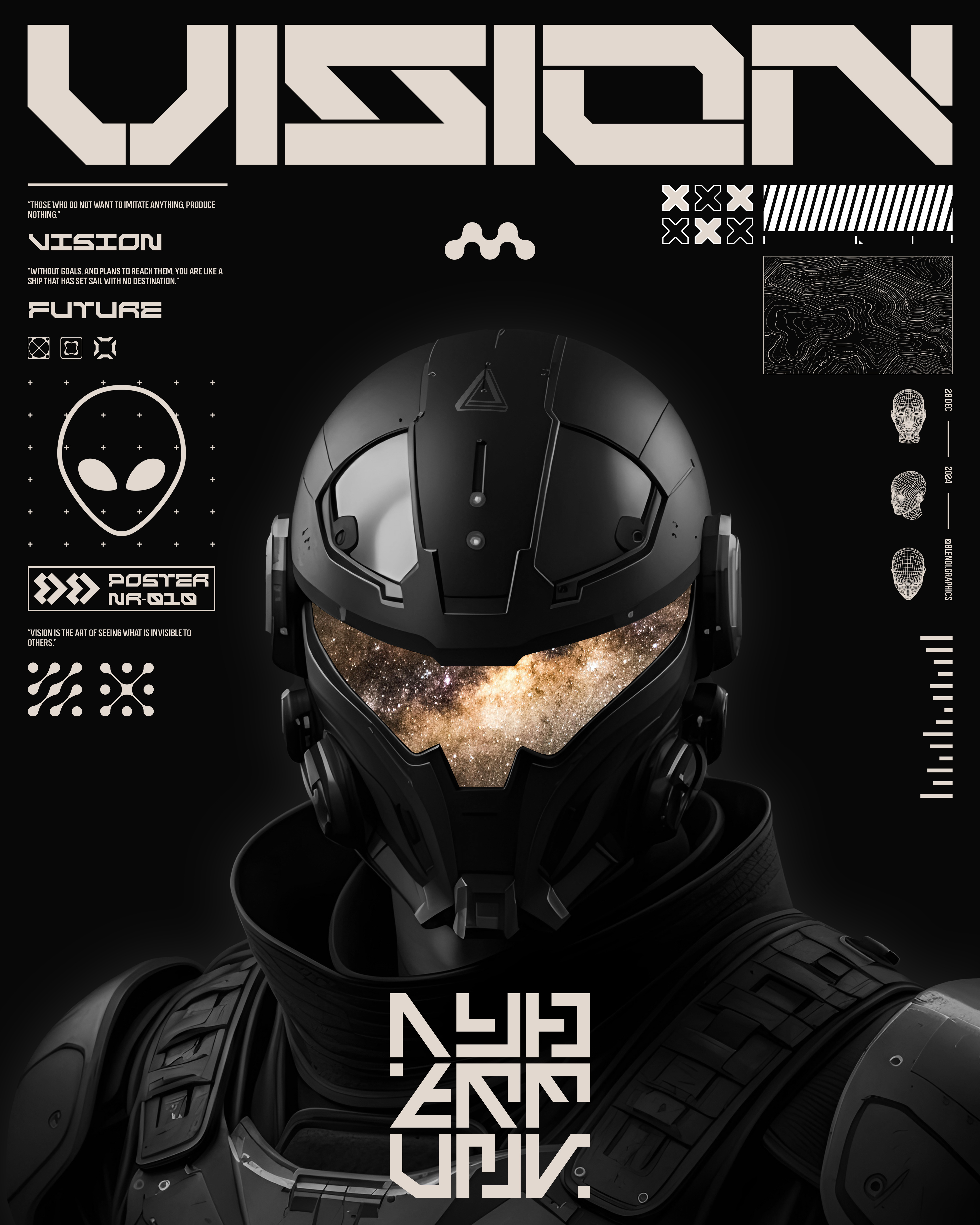 Example of Futuristic Poster Design
