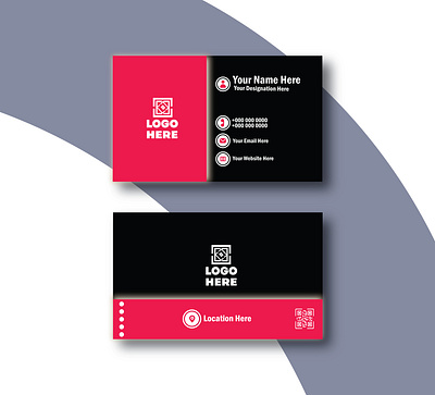 Creative Business Card Template branding business card creative design graphic design illustration logo modern design name card personal card unique design vector visiting card