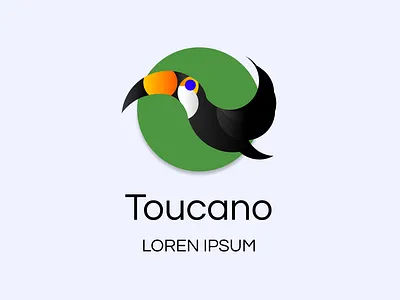 Toucano - Logo com Golden Ratio color theory golden ratio inkscape logo proporção áurea