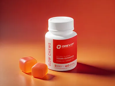 Supplement Gummies - Logo design and Label Packaging Design gummies branding