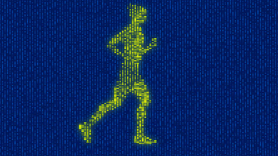 Running series - lines 3 animation cavalryapp motion motion design motion graphics