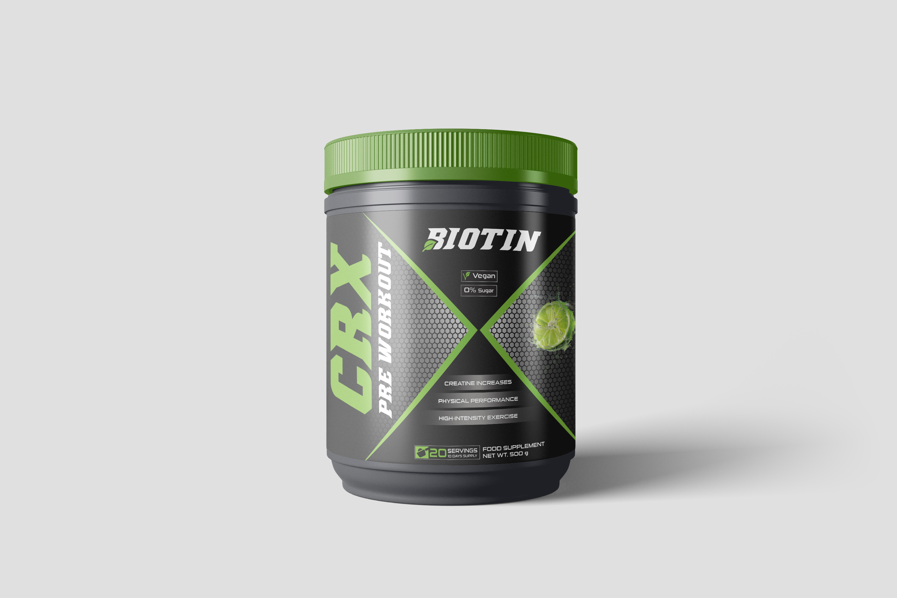 Food Supplement label design by DeftAds on Dribbble