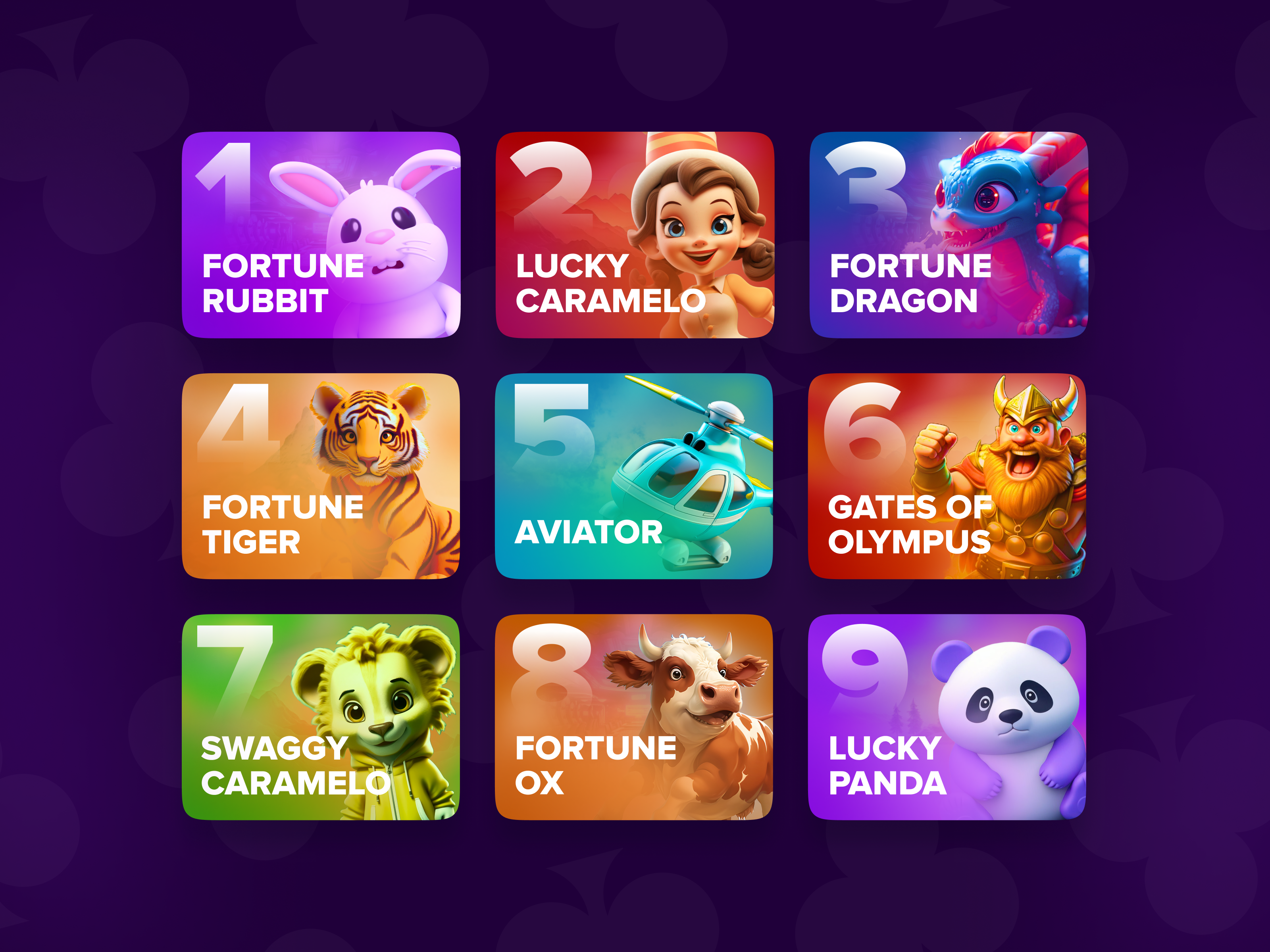 Example of Casino Thumbnail Design