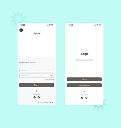 Fitness & Lifestyle App figma fitness lifestyle ui ux