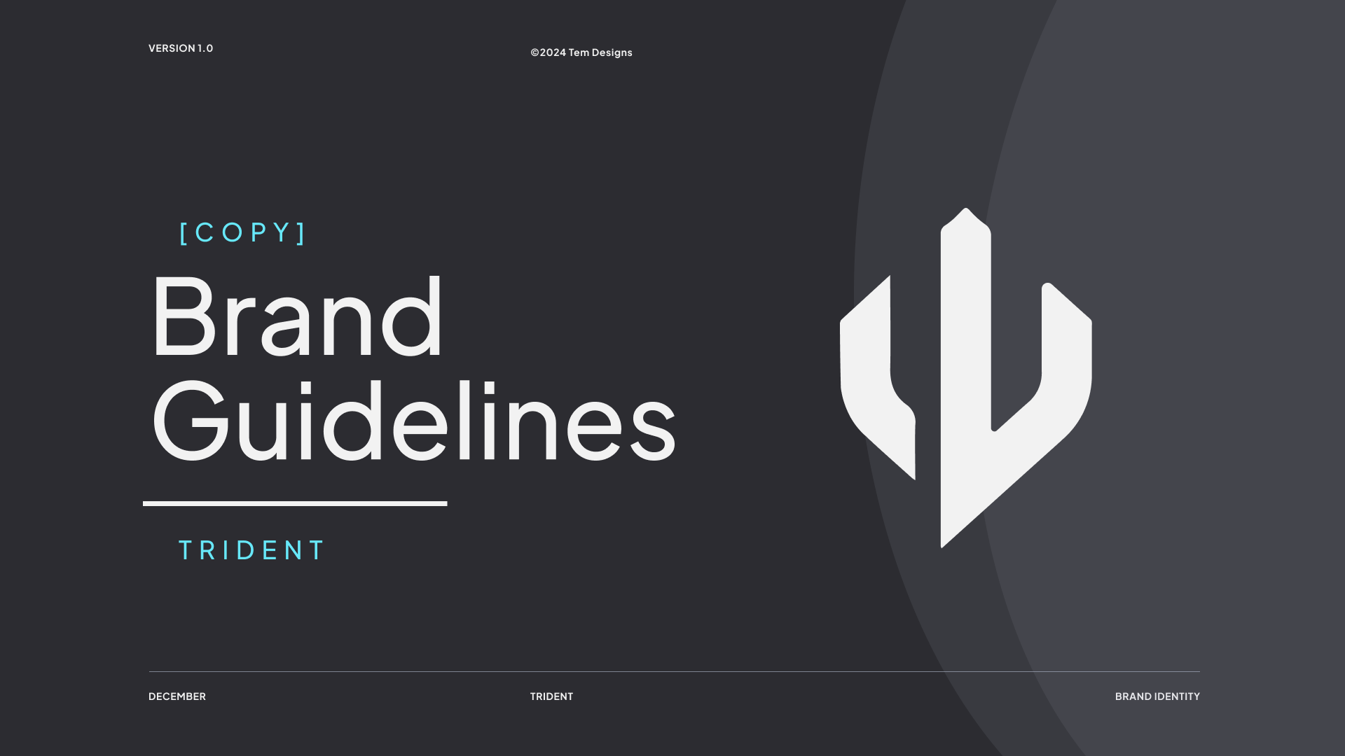 Trident Technologies Logo brand brand identity branding geometric greek mythology icon icon design king logo minimal mythology neptune poseidon logo symbol tech brand tech branding tech logo