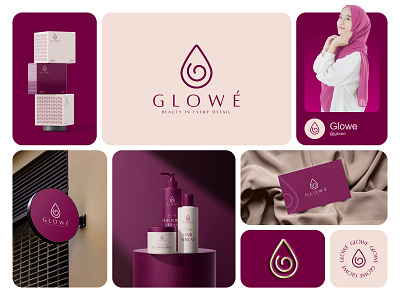 Glowe - A Beauty Brand Logo Design | Logo Designer | A Logo Mark beauty beautylogo beautyproduct conmetic cosmetics brand cosmetics logo fasion glogo glowe icon logo logodesign logomark minimal logo modern typography vector