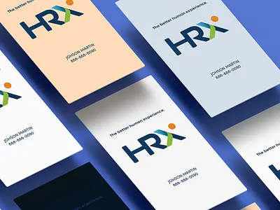HRX - Healthcare HR Dept Logo Design branding design healthcare hr identity design logo
