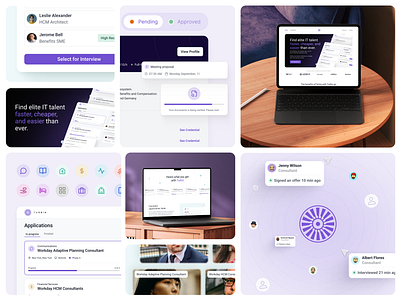 Hiring - Website bento layout candidate figma design hiring hiring platform hiring website it recruitment job job search jobs product design recruitment remote tech staffing ui showcase user experience ux strategy web bento web ui white label platform