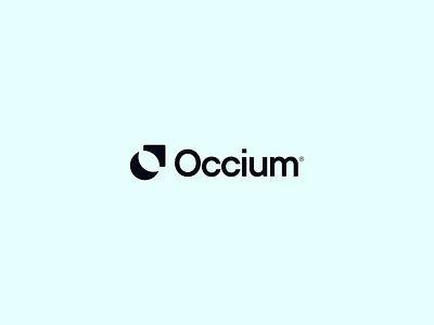Occium Logo Design circle logo circular logo clever logo custom logo innovative logo letter o minimalist logo o lettermark o logo tech logo