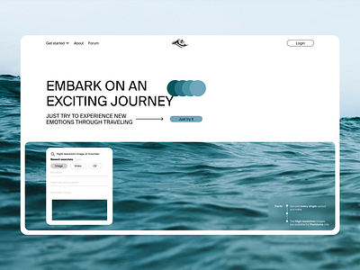 Дизайн-концепт первой страницы сайта app branding design logo ui ux
