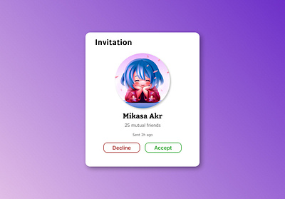 Day 078 : Invitation dailyui