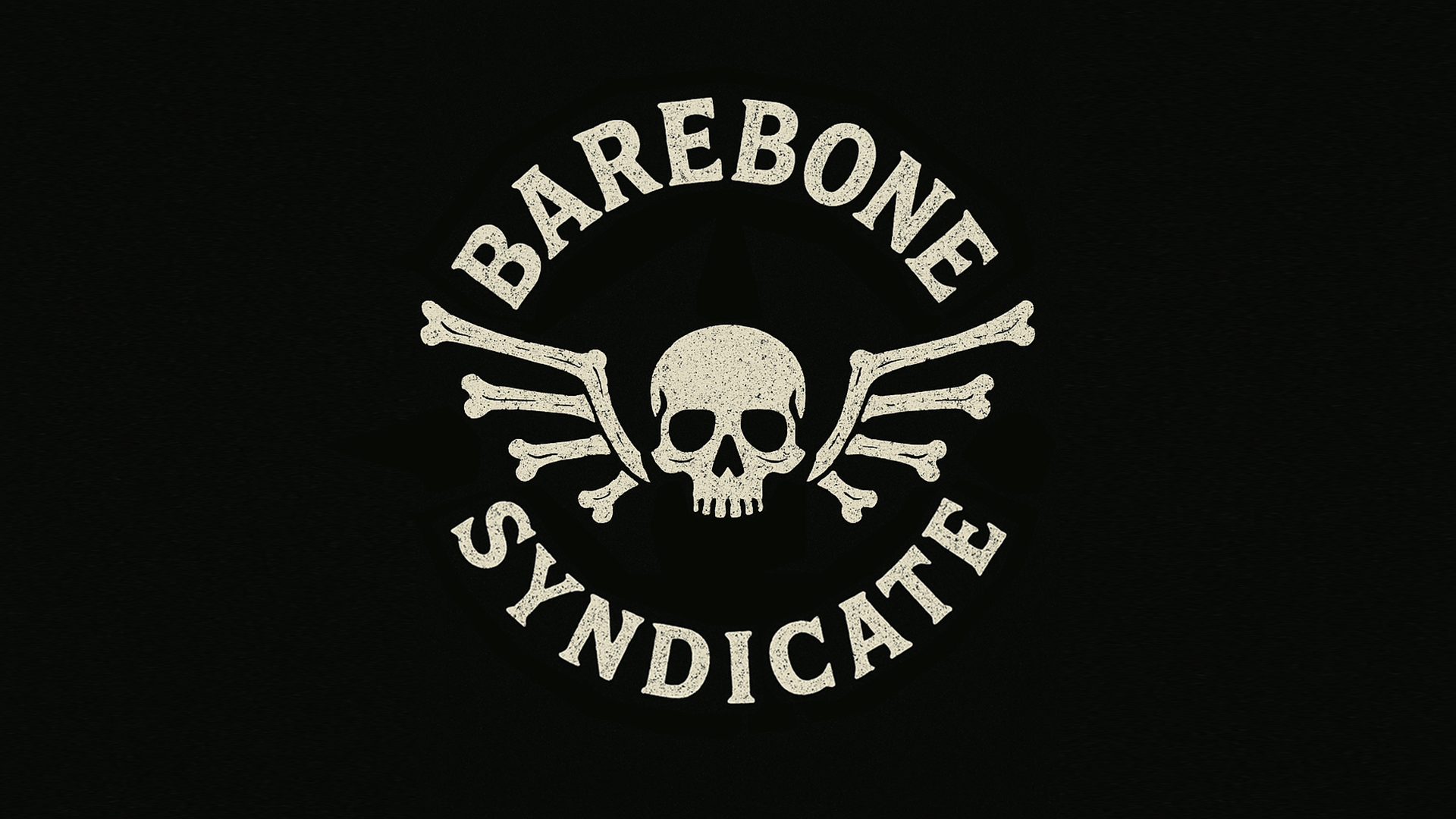 Barebone Syndicate - Motorcycle Crew anarchy black block branding crew design guigo illustration logo moto gang motorcycle pinheiro revolution texture