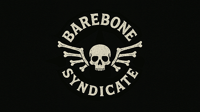 Barebone Syndicate - Motorcycle Crew anarchy black block branding crew design guigo illustration logo moto gang motorcycle pinheiro revolution texture