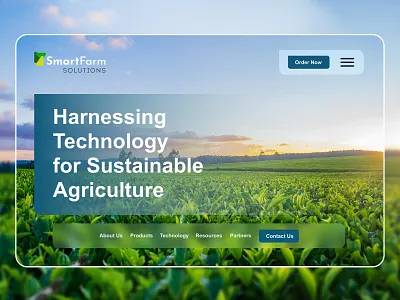 SmartFarm Solutions Web Design brand identity branding creative design design logo ui ux