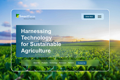 SmartFarm Solutions Web Design brand identity branding creative design design logo ui ux