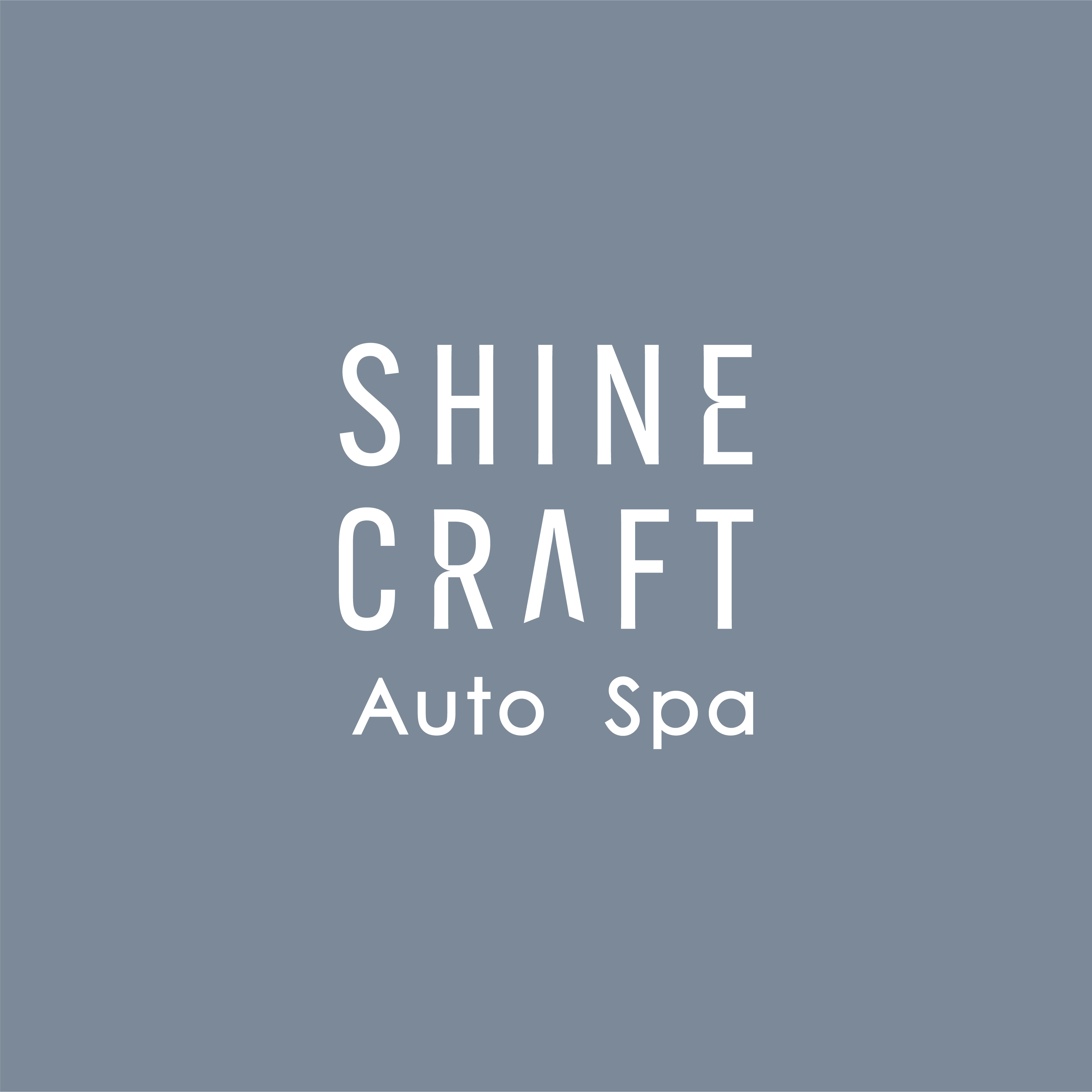 Luxury Auto, Jet and Boat Detailing Brand | Shine Craft Auto Spa designer graphic design logo logo design