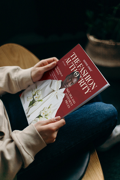 Fashion Magazine Cover Design branding fashion fashion branding graphic design layout design magazine cover magazine design