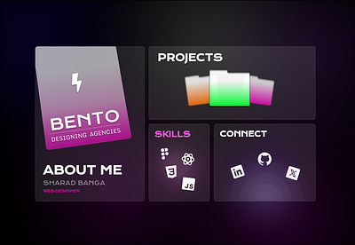Bento Design #2 ui