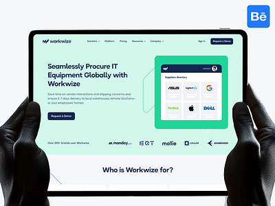Workwize - Behance Case Study ai behance branding case study crm design illustration logo minimal mockup outcraft product design saas supply chain ui user experience user interface ux web design workwize