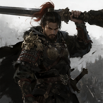 AIGC-Black Mythology dark style, original painting thick paintin aigc concept design game art game original painting illustration illustration art imagination original painting style scenario description thick coating technique