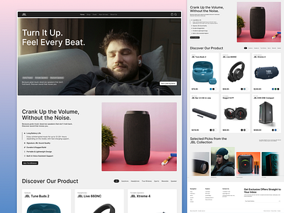 The Power of a Hero Section in eCommerce Design ecommerce landing page figma graphic design home page design landing page design product design ui uiux user experience user interface web design