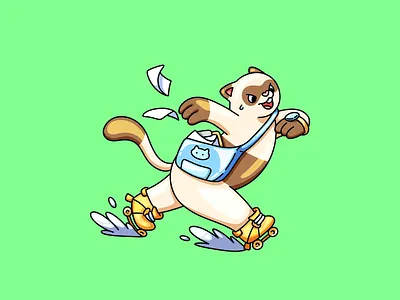 Cute Meerkat Mascot animation branding cartoon cartoon chibi cartoon mascot creature design graphic design illustration illustrative logo logo mascot character mascot cute meerkat logo meerkat mascot procreate ui