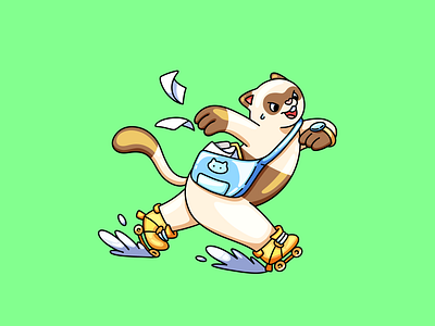 Cute Meerkat Mascot animation branding cartoon cartoon chibi cartoon mascot creature design graphic design illustration illustrative logo logo mascot character mascot cute meerkat logo meerkat mascot procreate ui