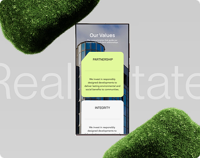 Real Estate Website Responsive Design branding design figmadesign landingpage real estate real estate website responsivedesign ui webdesign webdesign2025