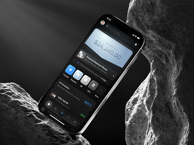 Fincy - Finance Mobile App clean dark mode design finance finance app finance mobile app fintech fintech app mobile mobile app mobile design mobile ui money transfer payment splitbill ui ui design uiux uiux design ux