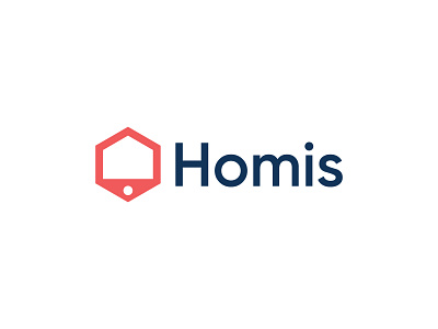 Homis - Logo Design Concept appartment architecture brand identity branding concept construction deal design designer portfolio hexagon home house interior logo logo designer modern property sell tag