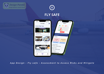 Fly safe : An app to helps Pilot and Crew to mitigation of Risks android app best branding creative crew design fly graphic design illustration insurance ios mobile app prototype safety ui ux