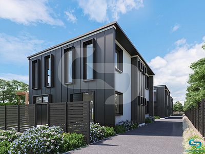 3D Architectural Design of an Exterior 3d 3d modeing 3d rendering 3darchitecture 3dmodeling 3dvisualization animation architecturaldesign design