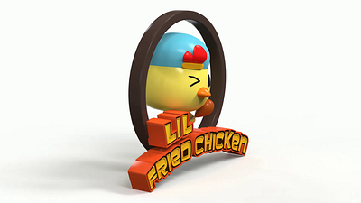 3D Animation of a Cartoon Character Design 3d 3d modeing 3d rendering 3dcartoon animation blenderanimation characterdesign rigging visualization
