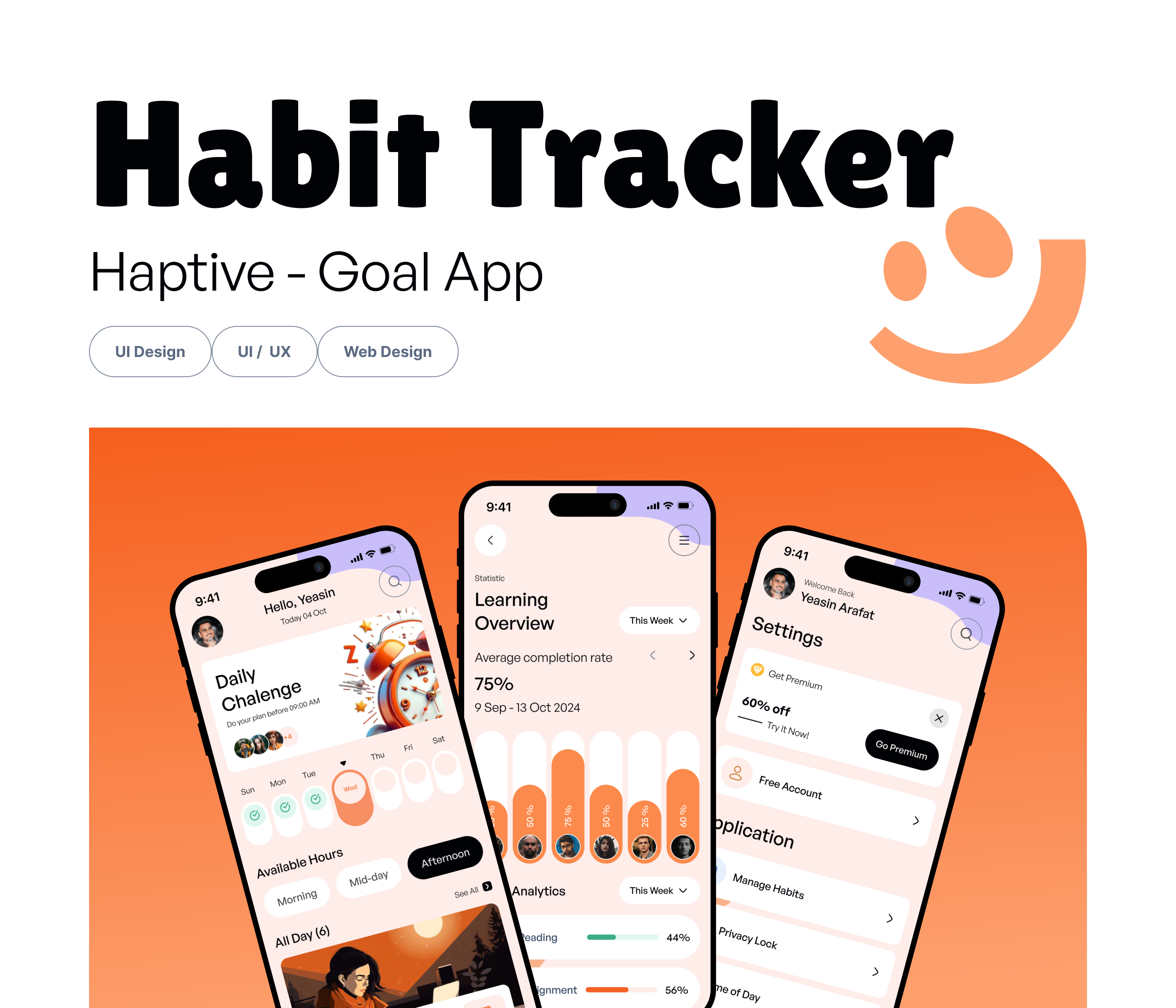 Example of Mobile App Design Concepts & Development