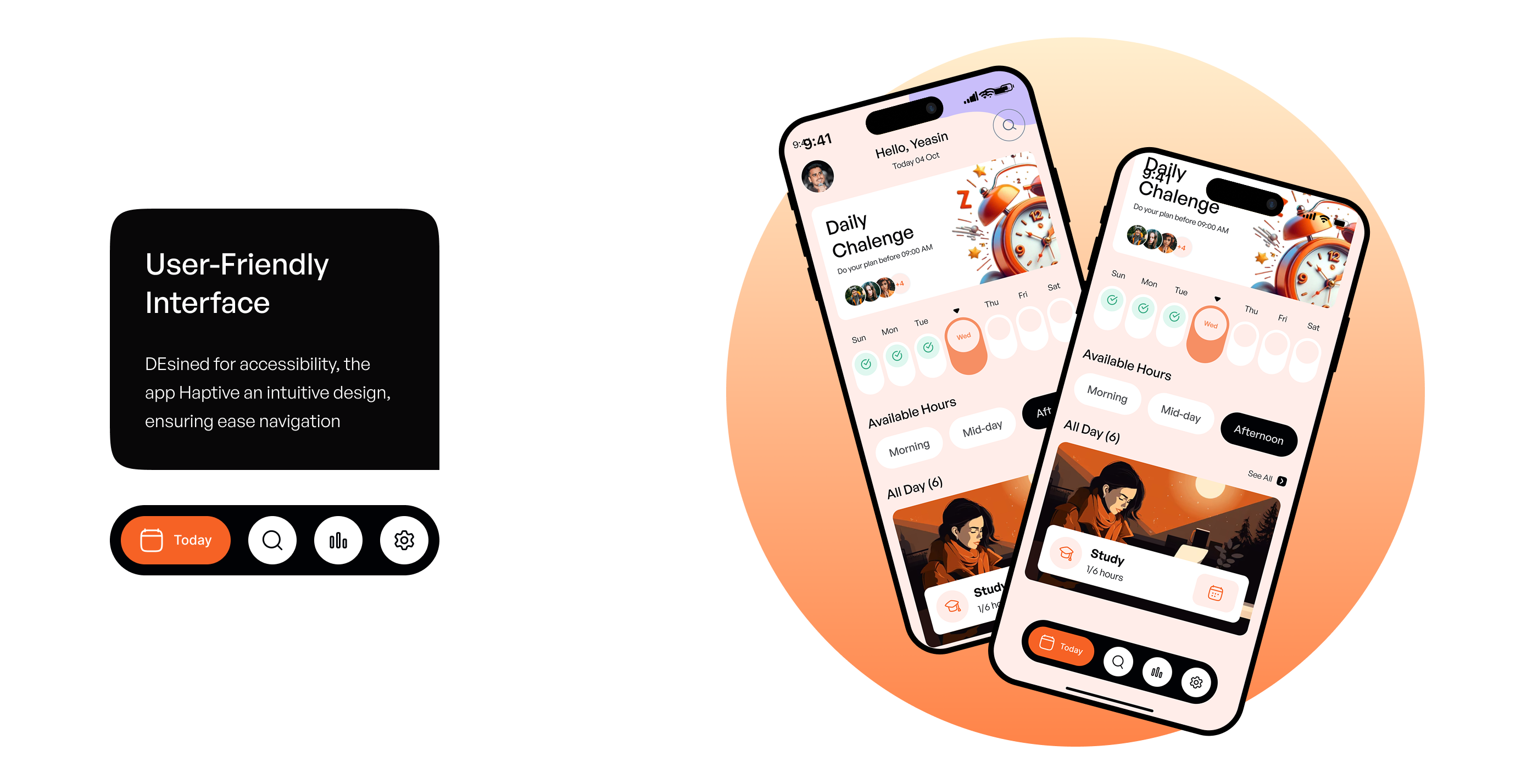 Example of Mobile App Design Concepts & Development