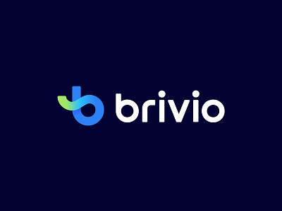B letter logo with icon