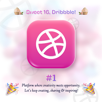 Dribbble's Sweet 16! auth bestofdribbble branding creativejourney creativeplatform dailydesign design designcommunity designinspiration designlife dribbblelove dribbblesweet16 dribbbletopshot happysweet16dribbble logo madeondribbble sweet16design ui uidesign ux