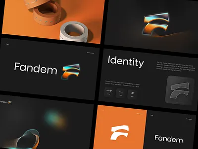 Fandem branding b2b blockchain brand strategy branding colors design flat graphic design home identity illustration layo logo page patterns saas studio typo ui ux