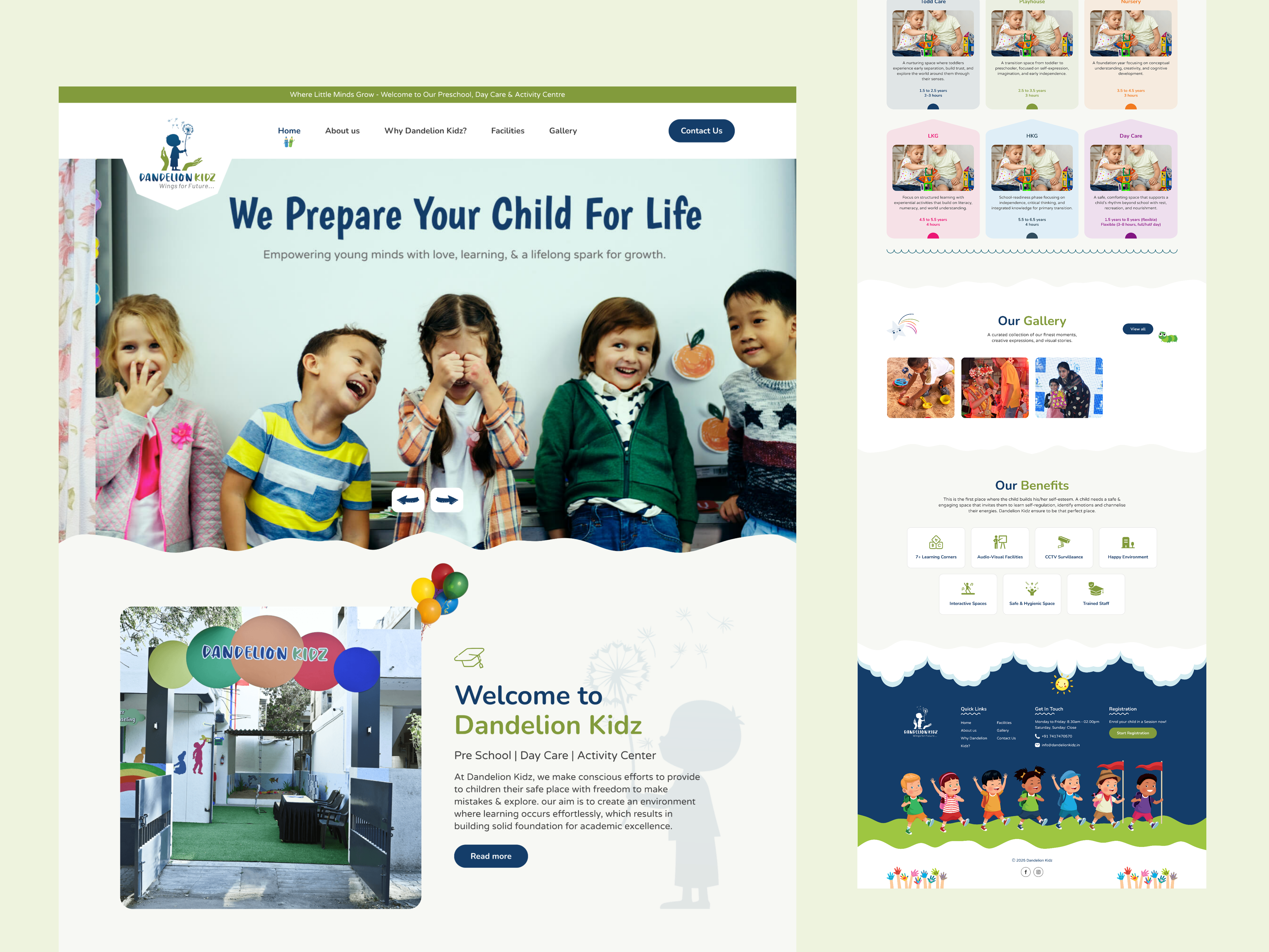 Example of Modern UX/UI & Website Design