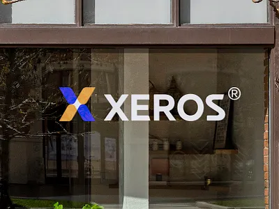 Xeros logo branding design brand brand identity branding finance logo logo design logos logotype modern logo star logo symbol vector x letter logo x logo