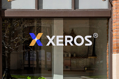 Xeros logo branding design brand brand identity branding finance logo logo design logos logotype modern logo star logo symbol vector x letter logo x logo