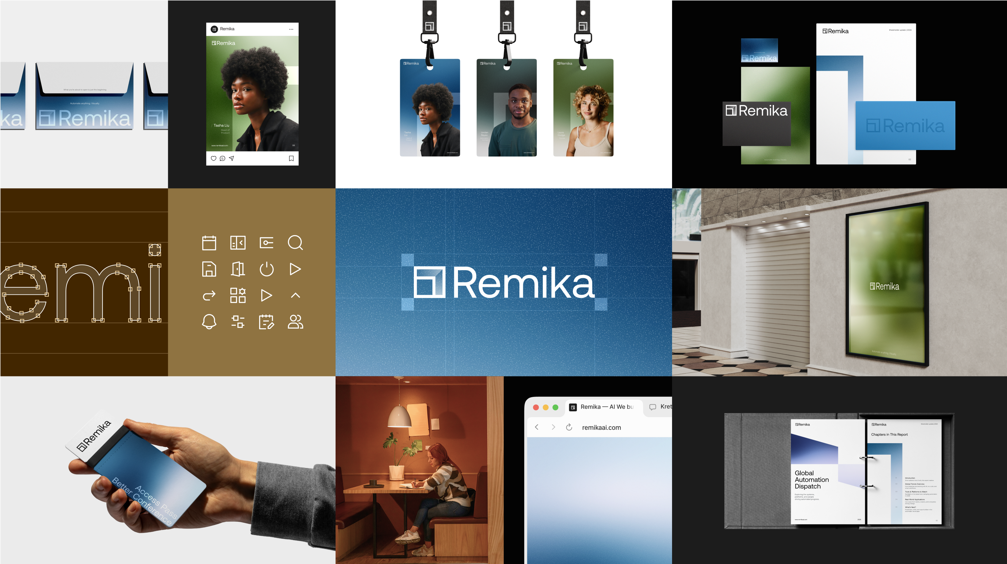 Example of Creative Logo Design + Brand Guidelines