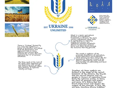 Ukraine Unlimited Brand Design branding graphic design logo