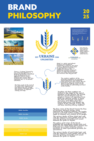 Ukraine Unlimited Brand Design branding graphic design logo