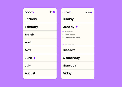 DOVVO: Modern UI for Effortless Task Management app design graphic design ui ui design ux ux design
