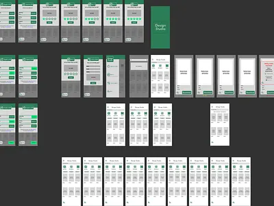 Design Studio App Redesign graphic design ui
