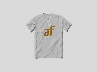 AF MONOGRAM apparel australia branding cloting comercial company logo design dubai graphic design icon illustration lettering logo logomark monogram new zeland newyork tranding unique vector