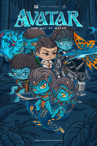 Avatar: The Way of Water (Fanart Illustration) artwork character design design illustration